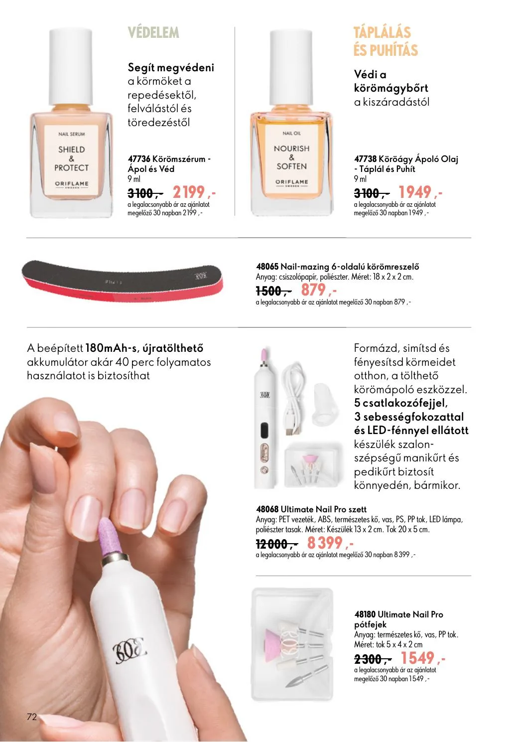 Oriflame akciós újság 06.17–07.07 – 72. oldal