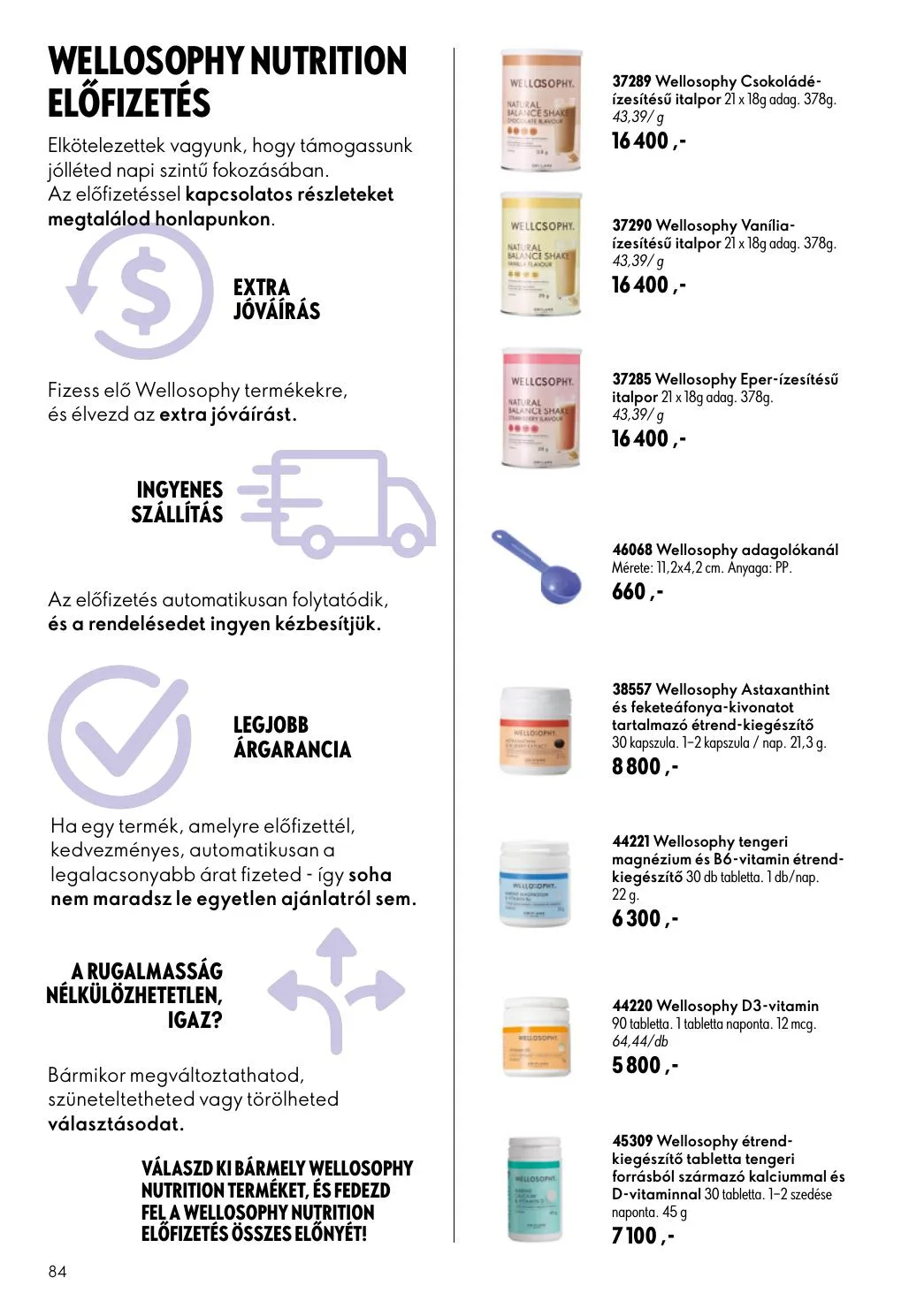 Oriflame akciós újság 06.17–07.07 – 84. oldal