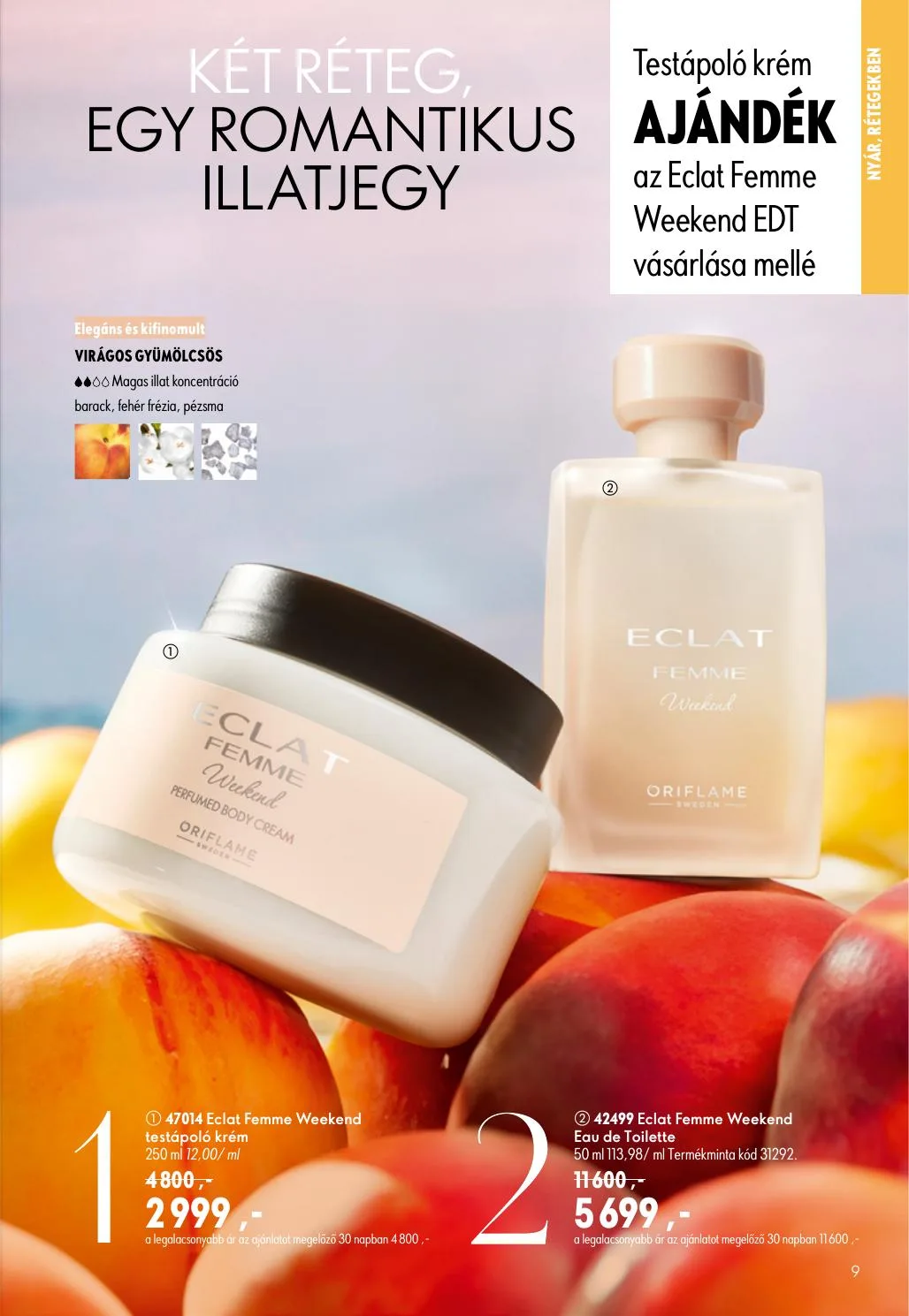 Oriflame akciós újság 06.17–07.07 – 9. oldal