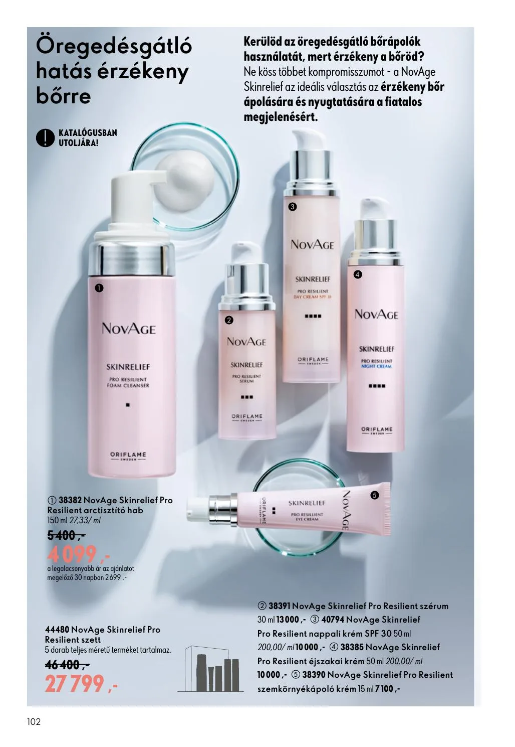 Oriflame akciós újság 07.08–07.28 – 102. oldal