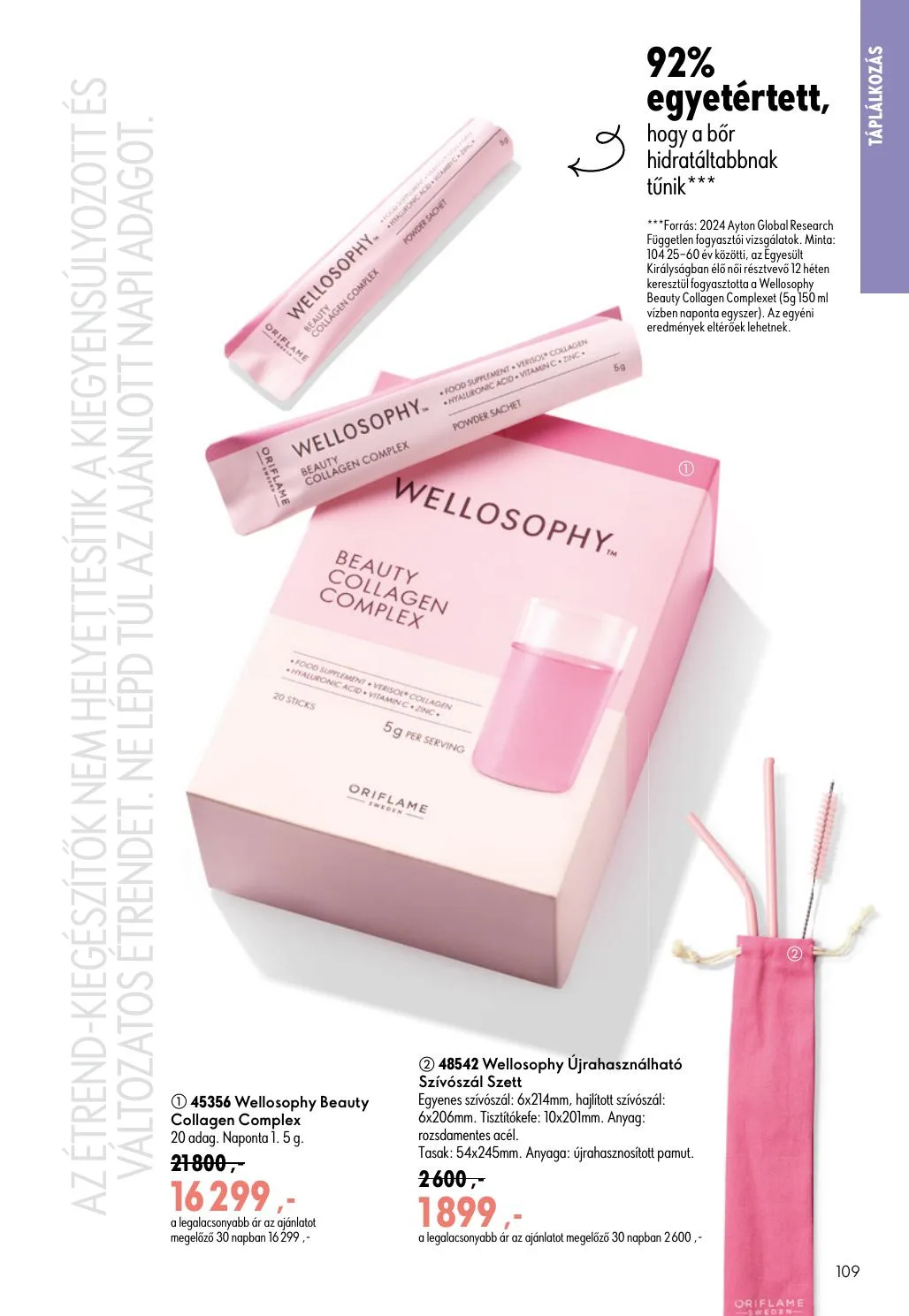 Oriflame akciós újság 07.08–07.28 – 109. oldal