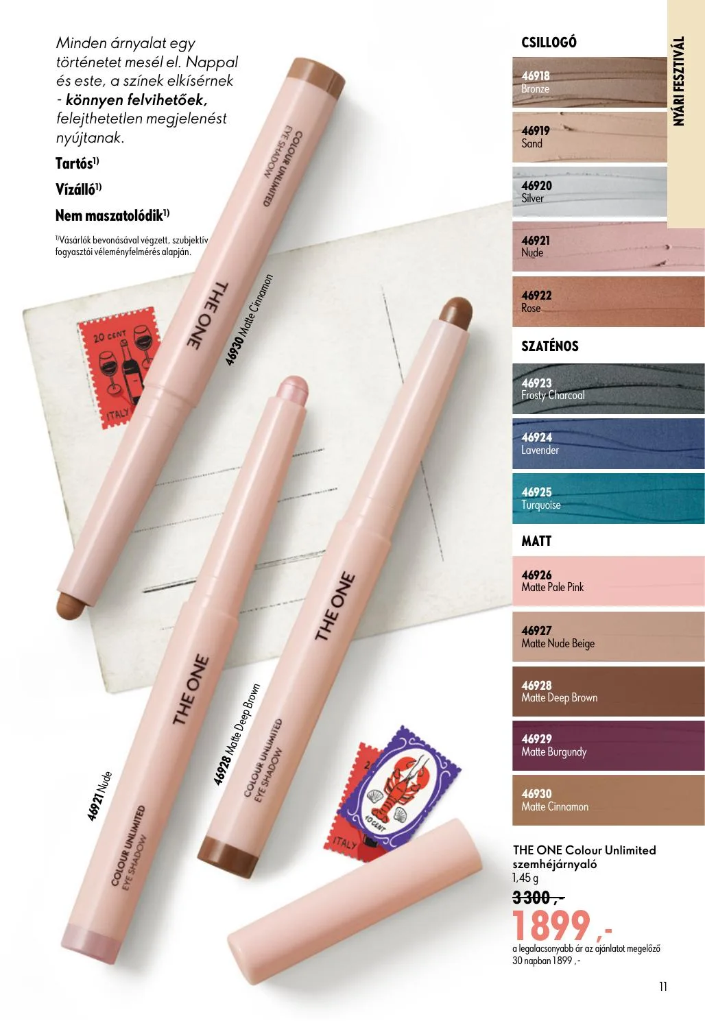 Oriflame akciós újság 07.08–07.28 – 11. oldal
