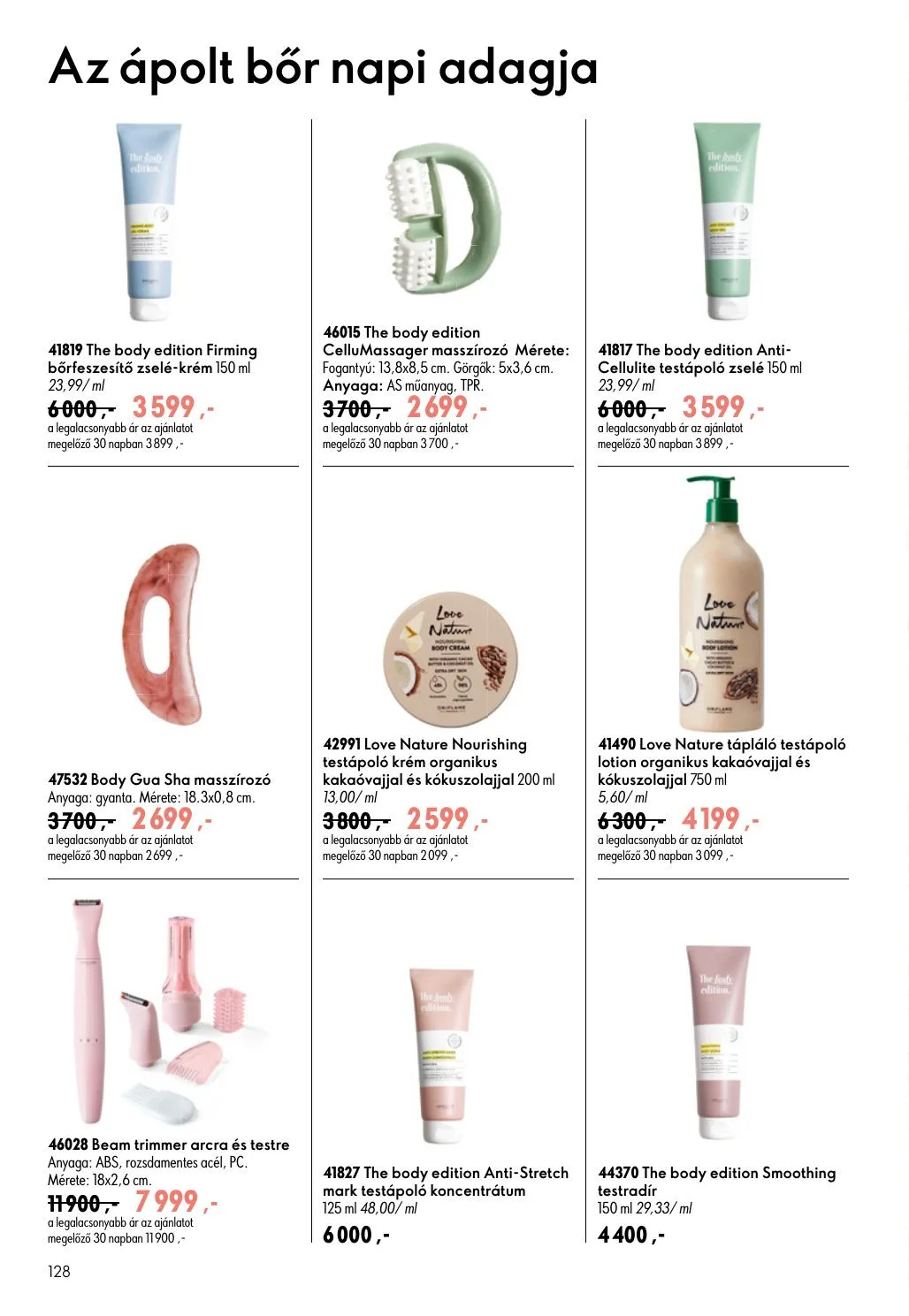 Oriflame akciós újság 07.08–07.28 – 128. oldal
