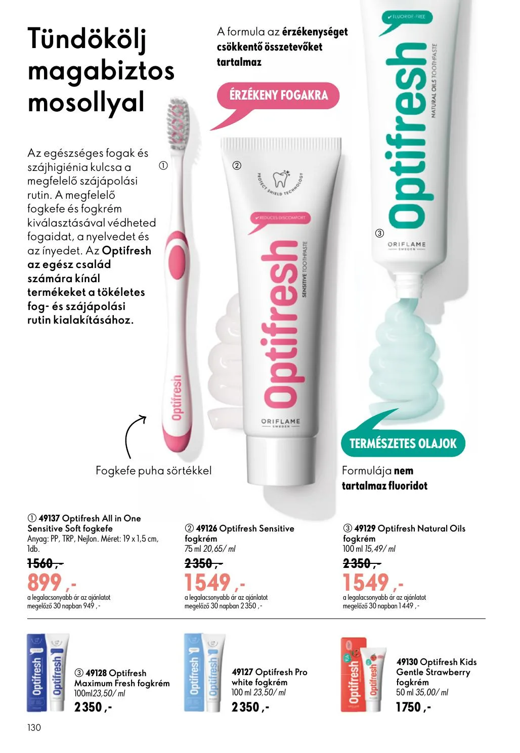 Oriflame akciós újság 07.08–07.28 – 130. oldal