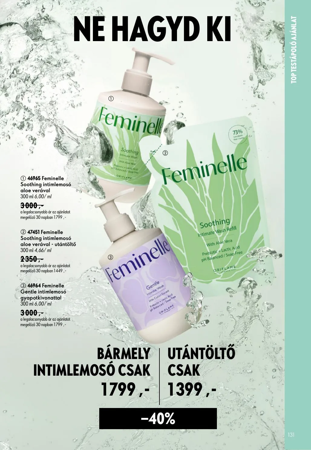 Oriflame akciós újság 07.08–07.28 – 131. oldal