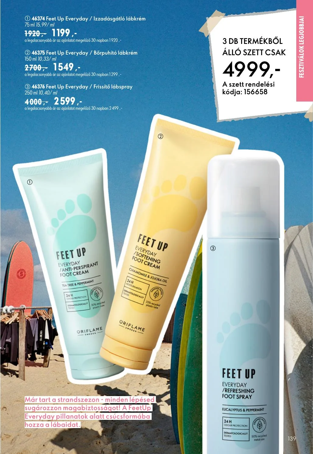 Oriflame akciós újság 07.08–07.28 – 139. oldal