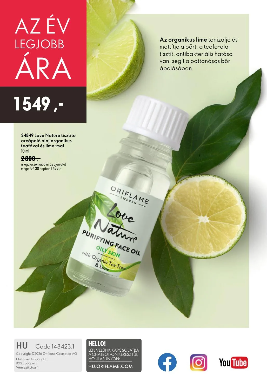 Oriflame akciós újság 07.08–07.28 – 148. oldal