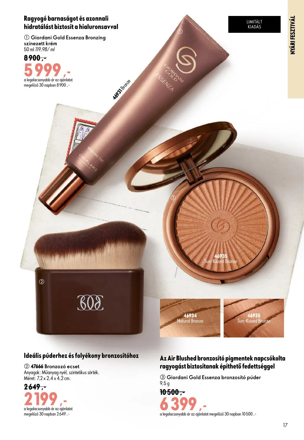 Oriflame akciós újság 07.08–07.28 – 17. oldal