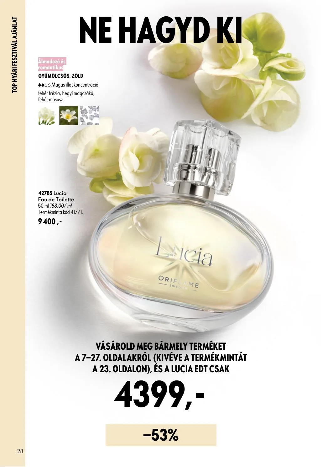 Oriflame akciós újság 07.08–07.28 – 28. oldal