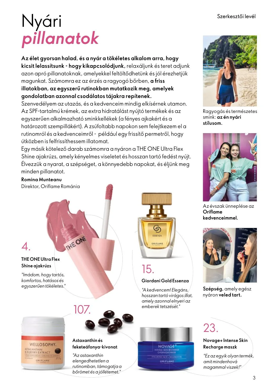 Oriflame akciós újság 07.08–07.28 – 3. oldal