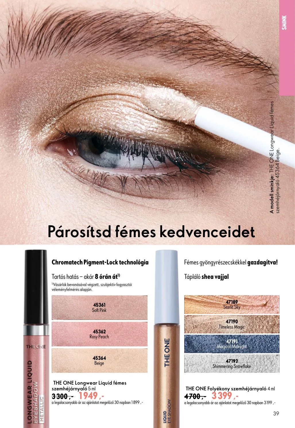 Oriflame akciós újság 07.08–07.28 – 39. oldal