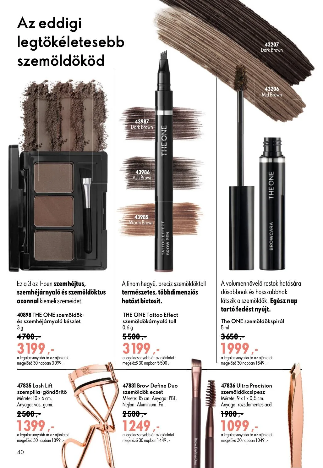 Oriflame akciós újság 07.08–07.28 – 40. oldal