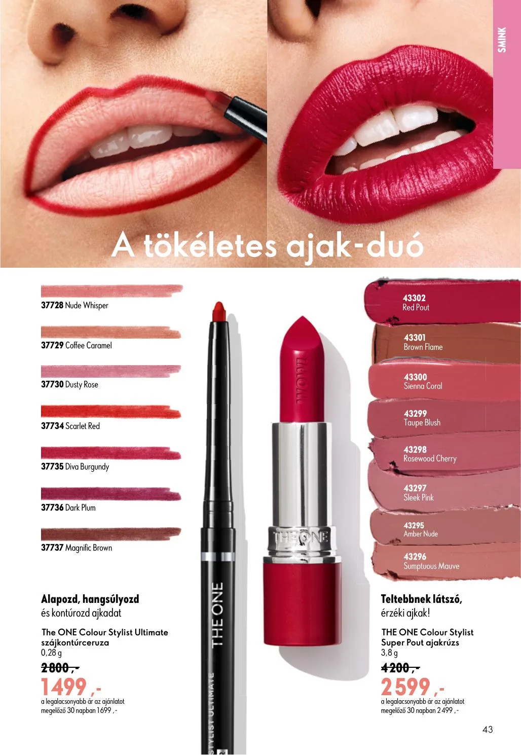 Oriflame akciós újság 07.08–07.28 – 43. oldal