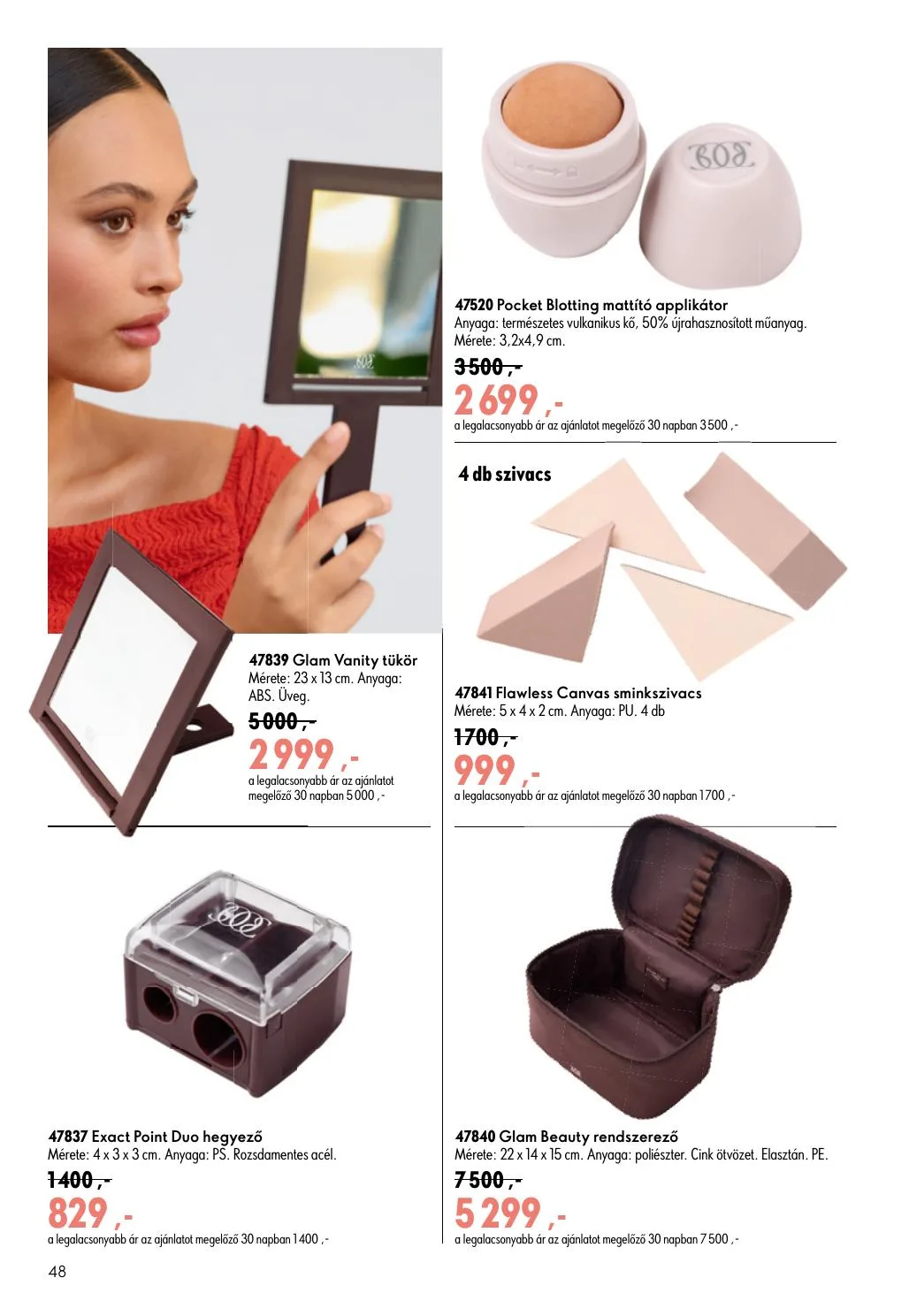Oriflame akciós újság 07.08–07.28 – 48. oldal