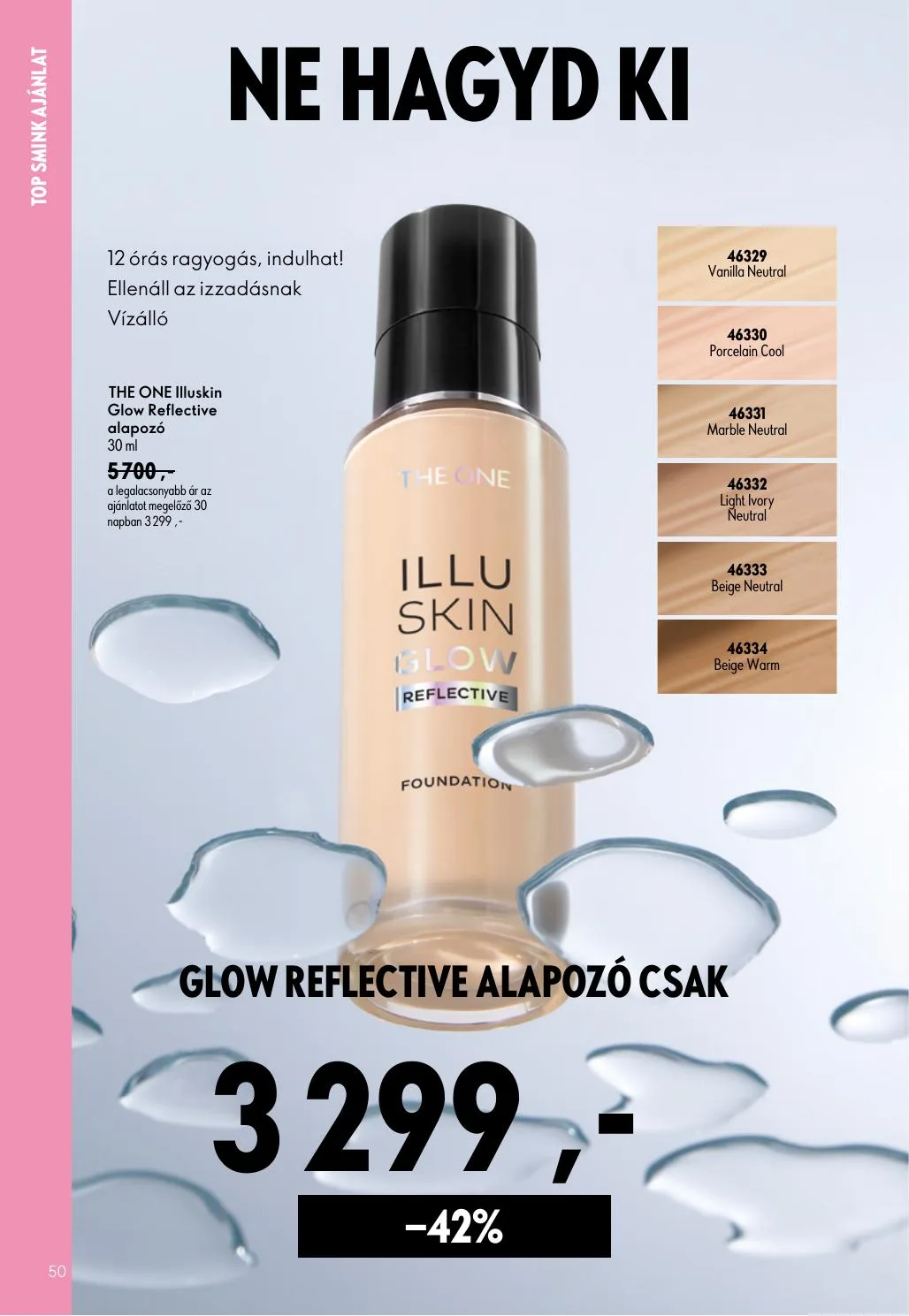 Oriflame akciós újság 07.08–07.28 – 50. oldal