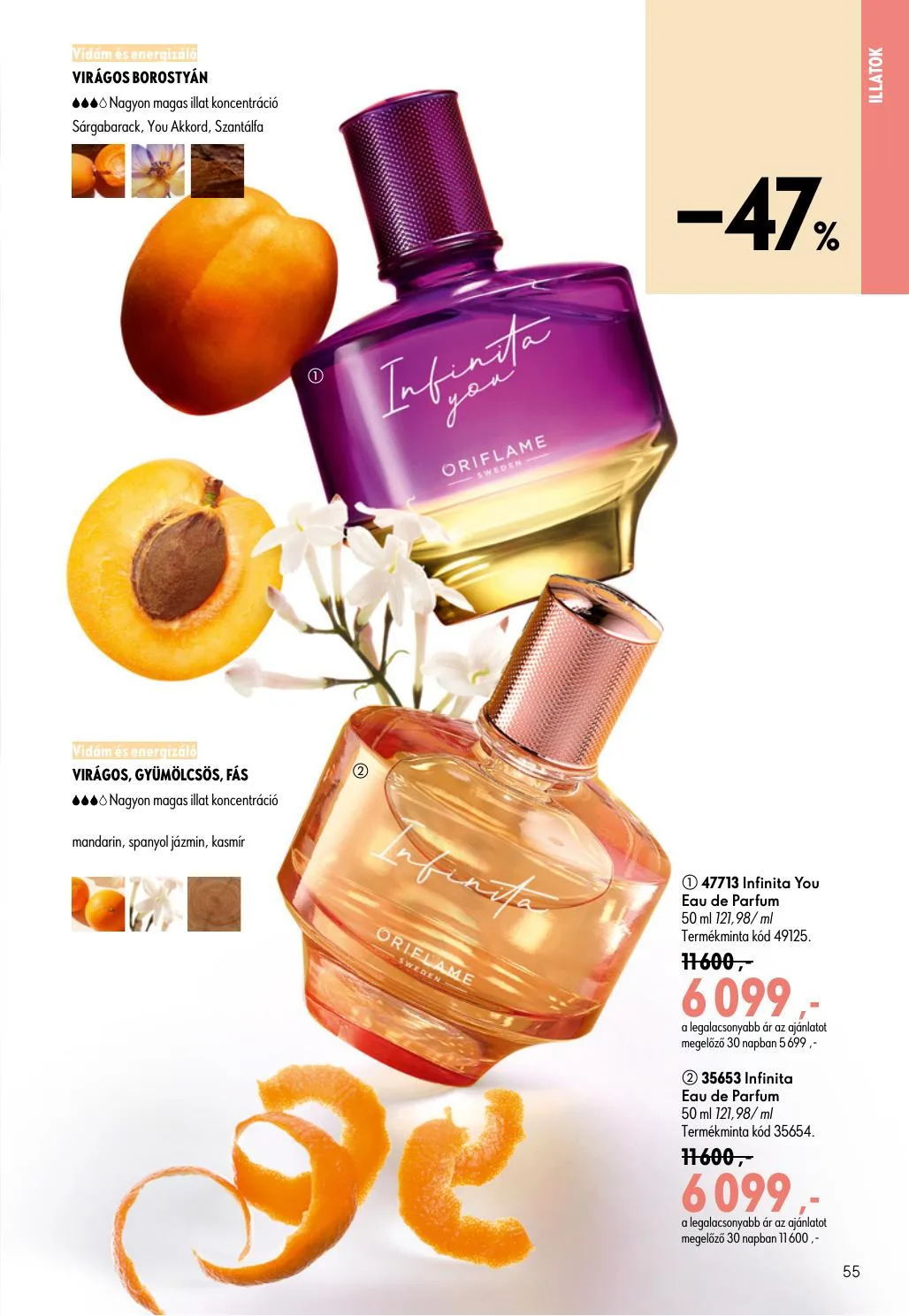 Oriflame akciós újság 07.08–07.28 – 55. oldal