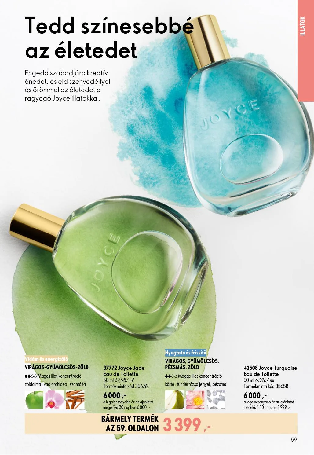 Oriflame akciós újság 07.08–07.28 – 59. oldal