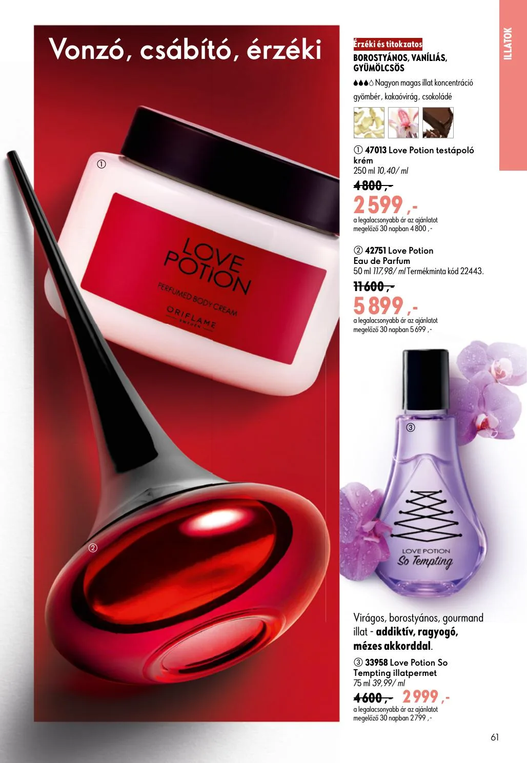 Oriflame akciós újság 07.08–07.28 – 61. oldal