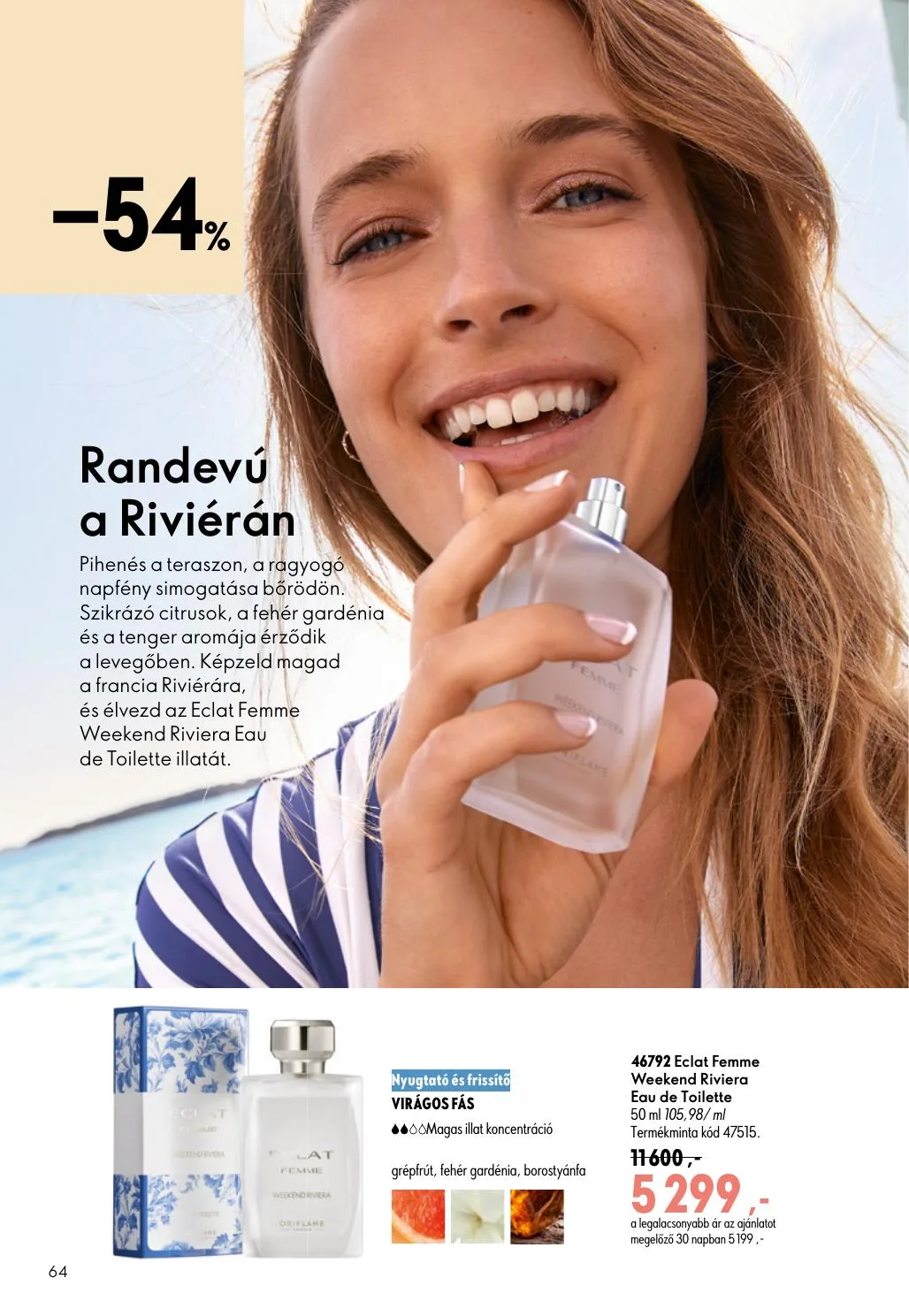 Oriflame akciós újság 07.08–07.28 – 64. oldal