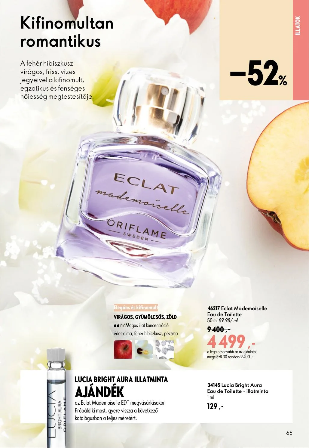 Oriflame akciós újság 07.08–07.28 – 65. oldal