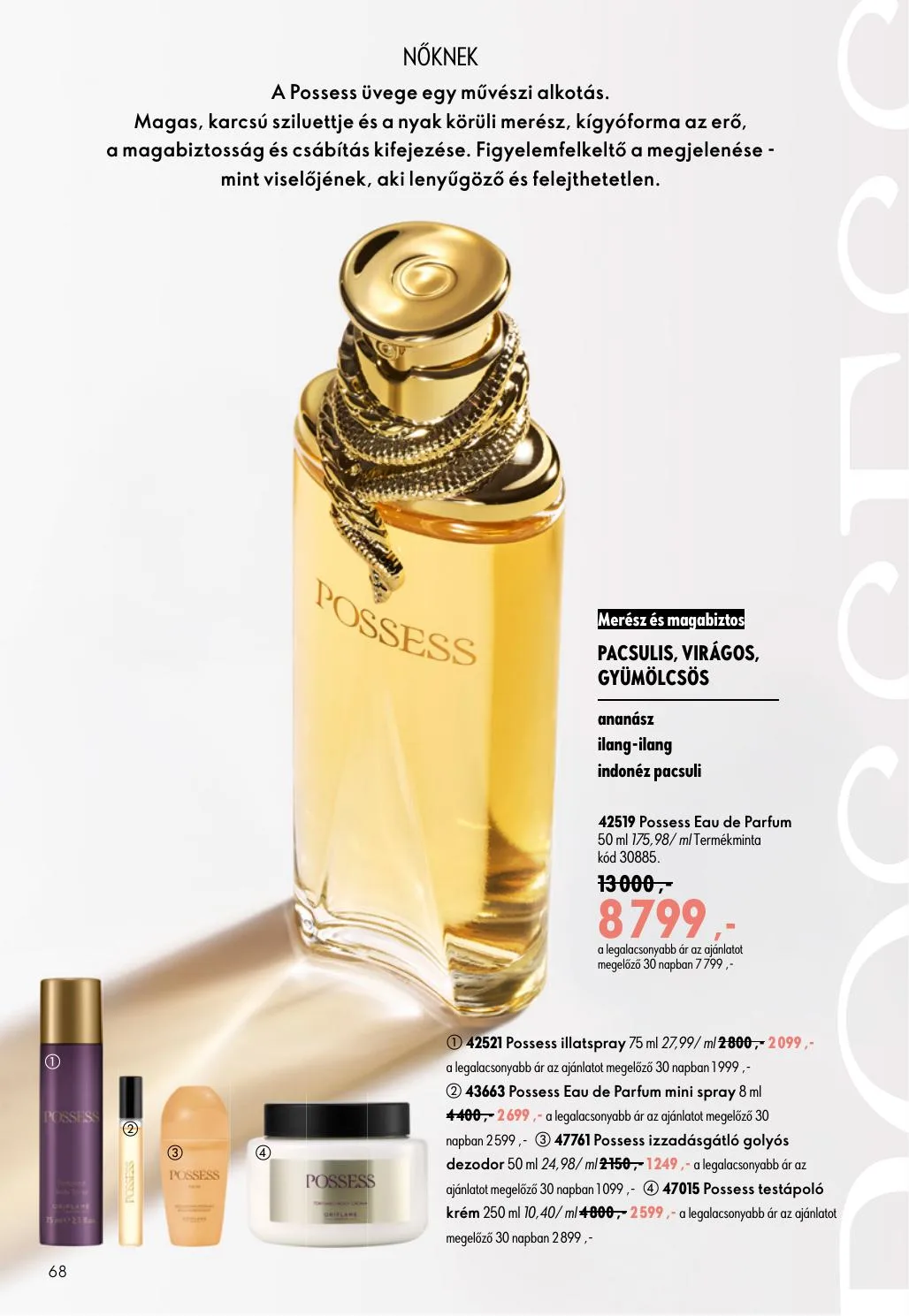 Oriflame akciós újság 07.08–07.28 – 68. oldal