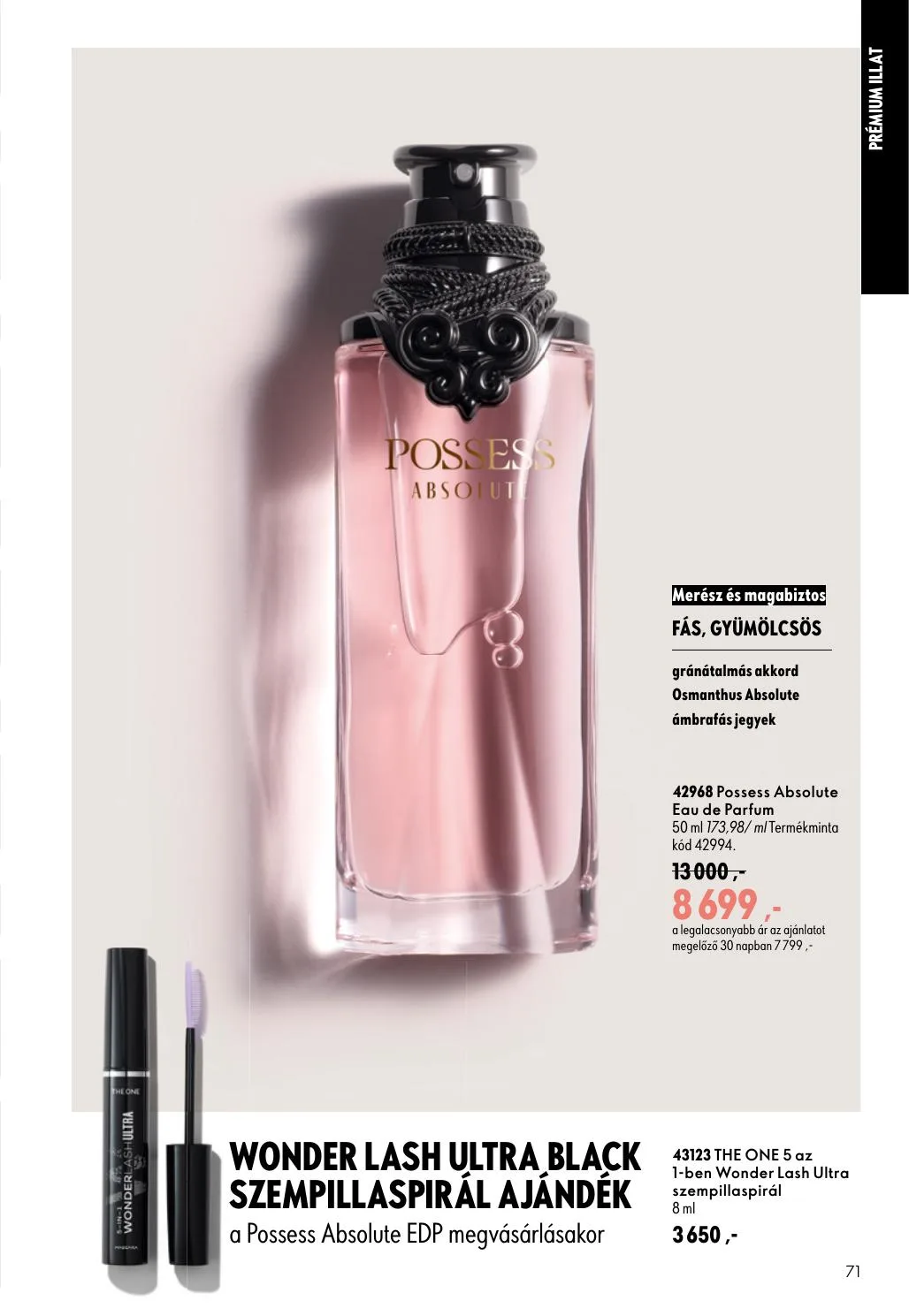 Oriflame akciós újság 07.08–07.28 – 71. oldal