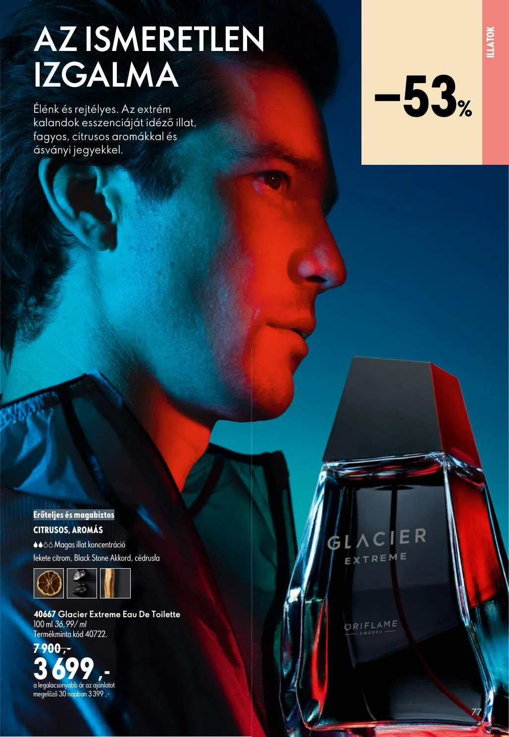 Oriflame akciós újság 07.08–07.28 – 77. oldal