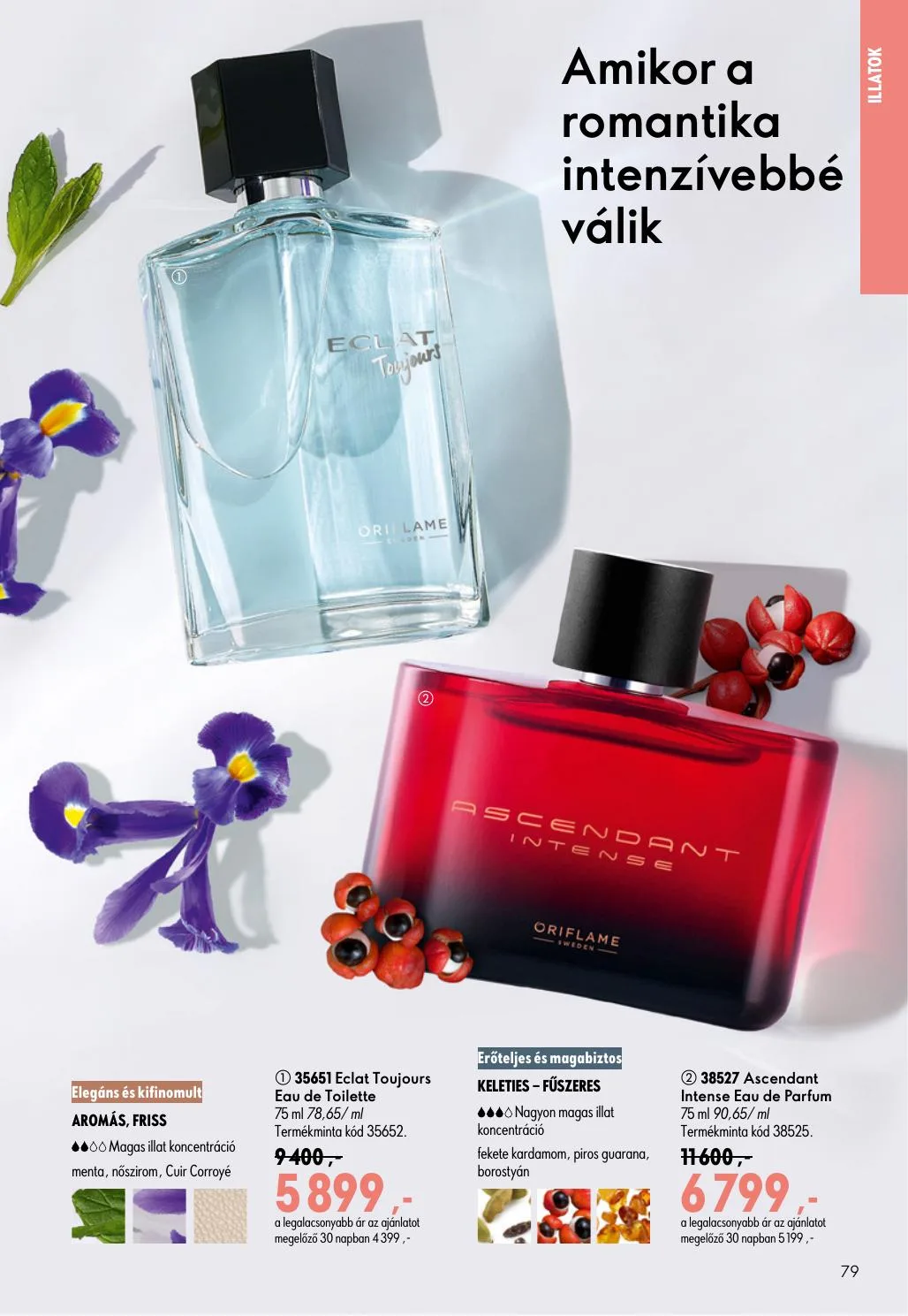 Oriflame akciós újság 07.08–07.28 – 79. oldal