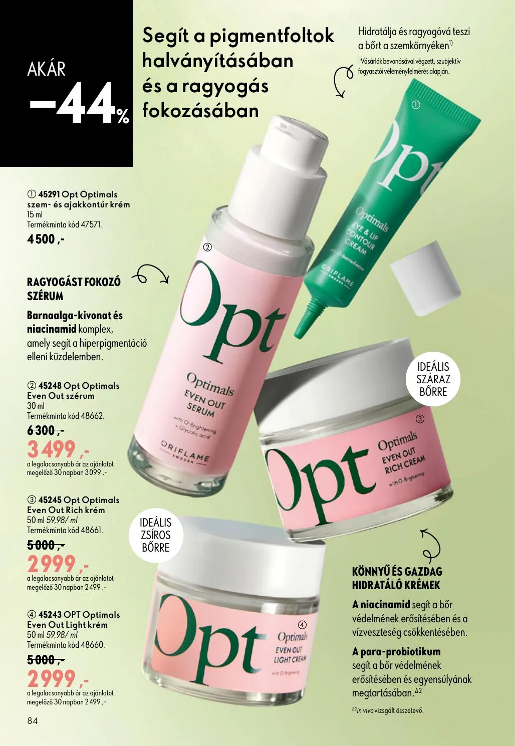 Oriflame akciós újság 07.08–07.28 – 84. oldal