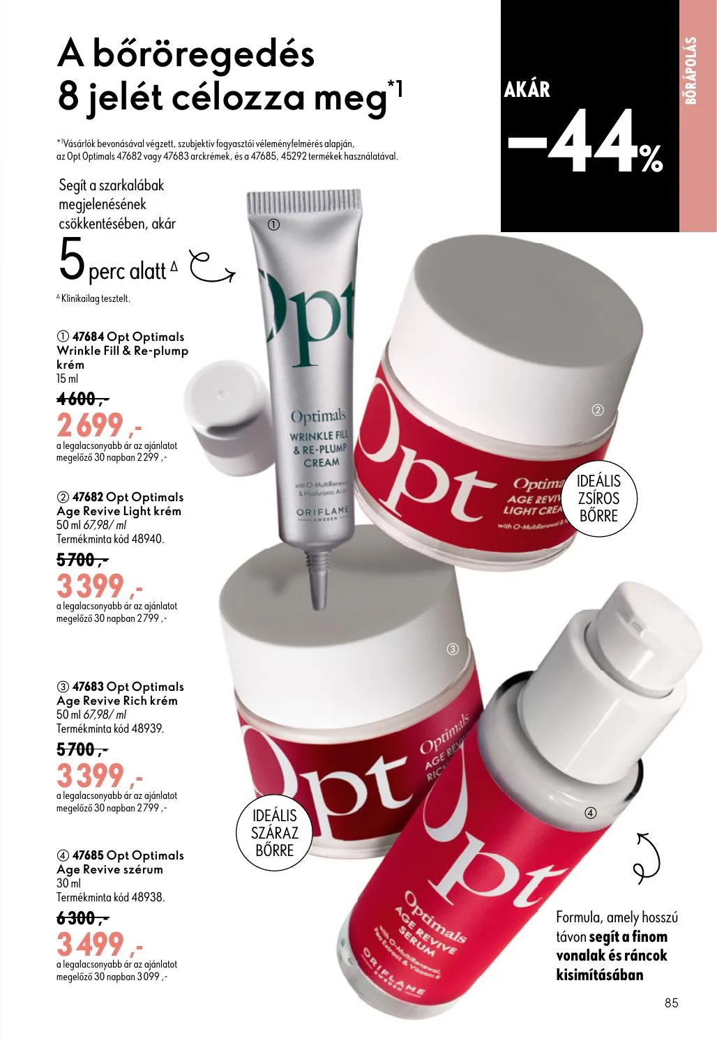 Oriflame akciós újság 07.08–07.28 – 85. oldal
