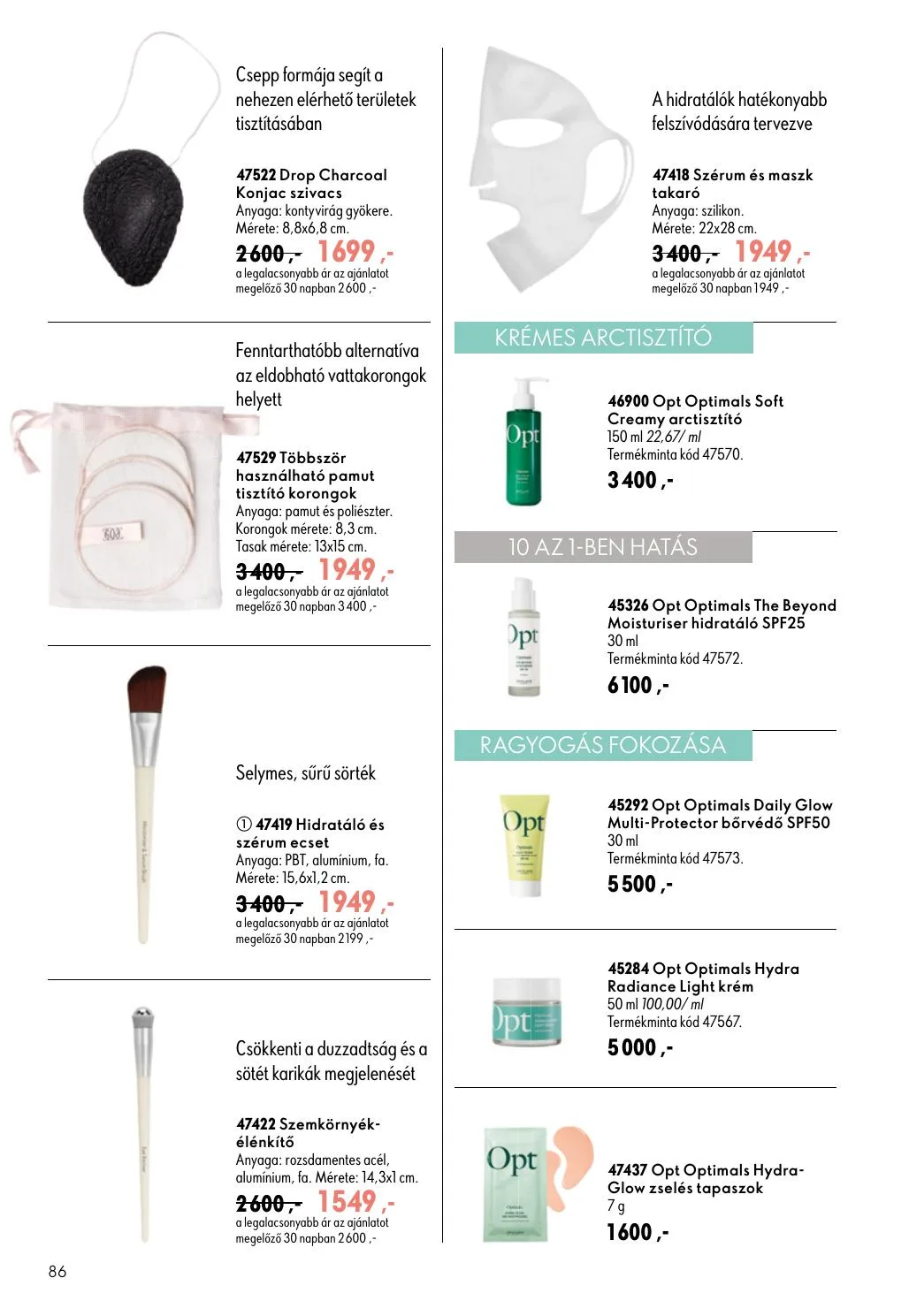 Oriflame akciós újság 07.08–07.28 – 86. oldal