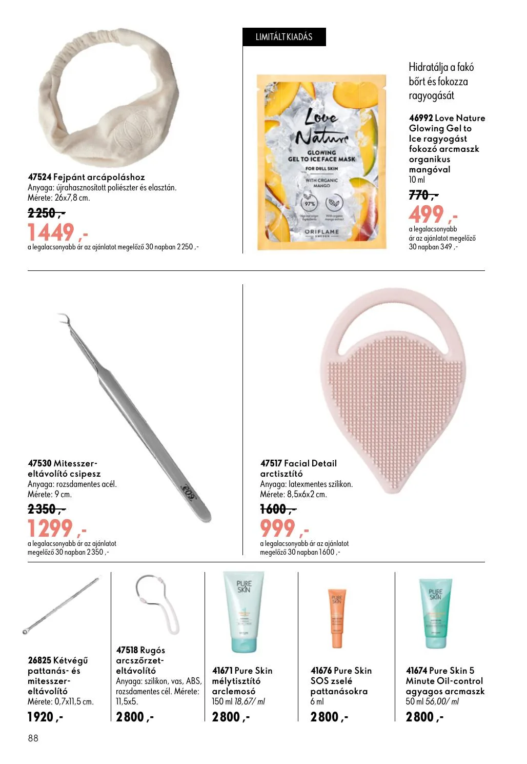 Oriflame akciós újság 07.08–07.28 – 88. oldal