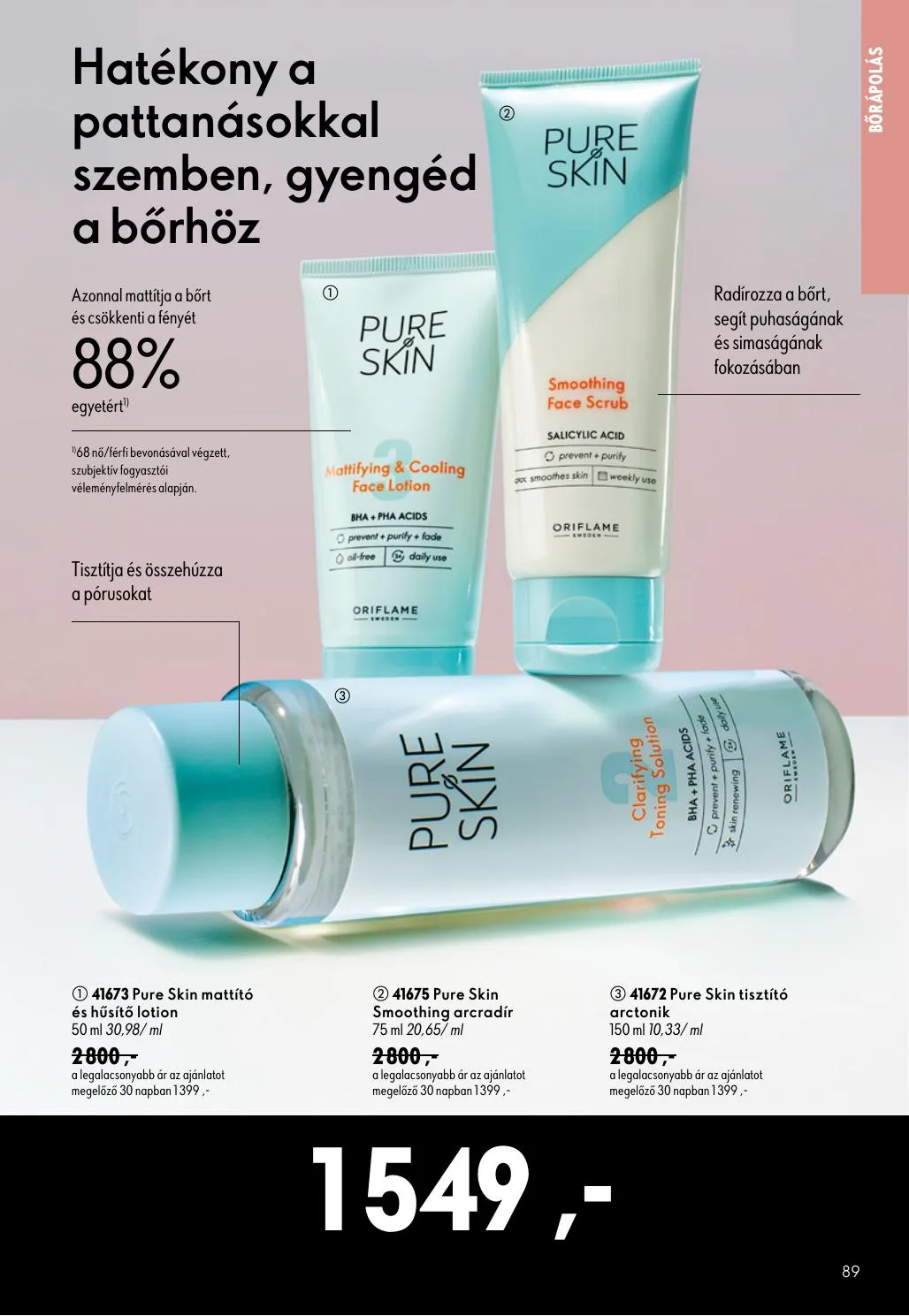 Oriflame akciós újság 07.08–07.28 – 89. oldal