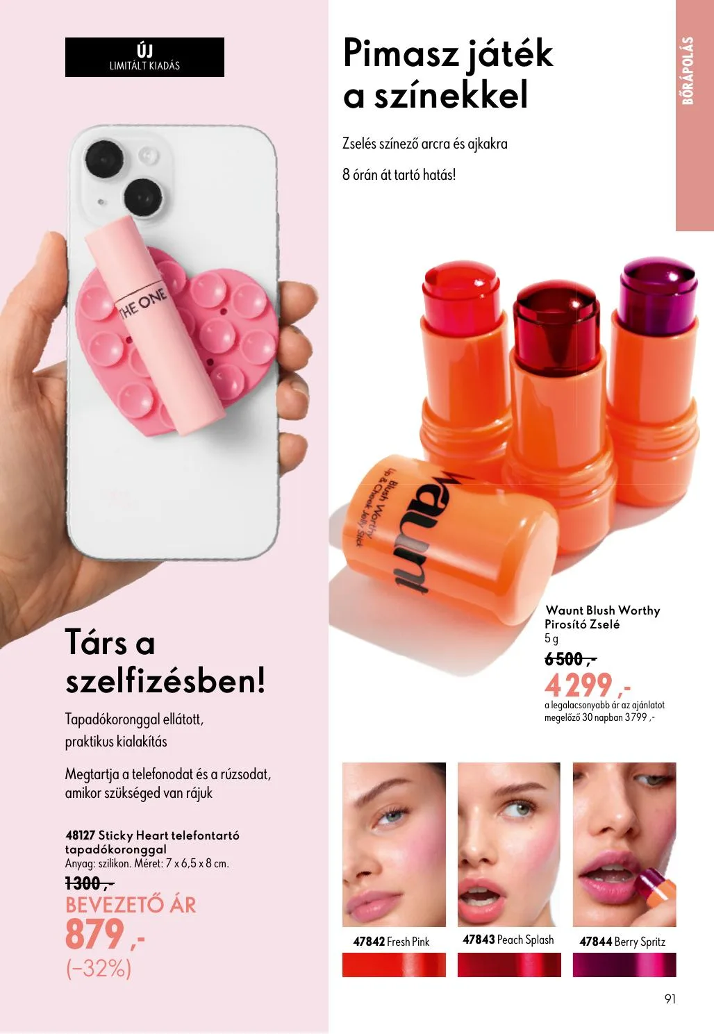 Oriflame akciós újság 07.08–07.28 – 91. oldal