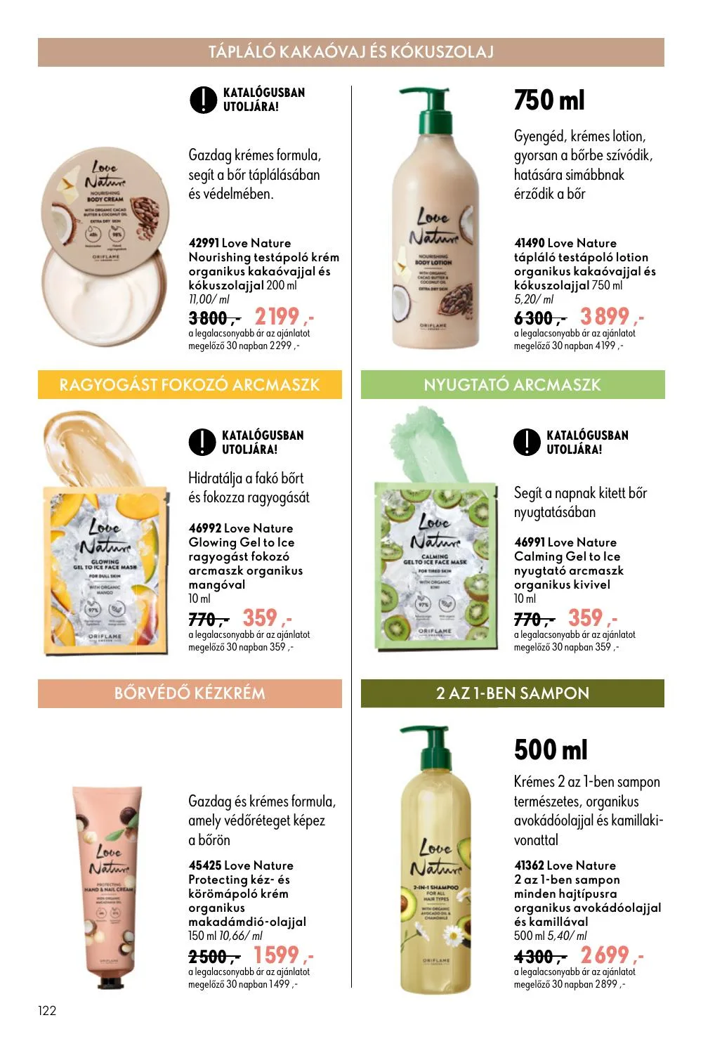 Oriflame akciós újság 08.19–09.08 – 122. oldal