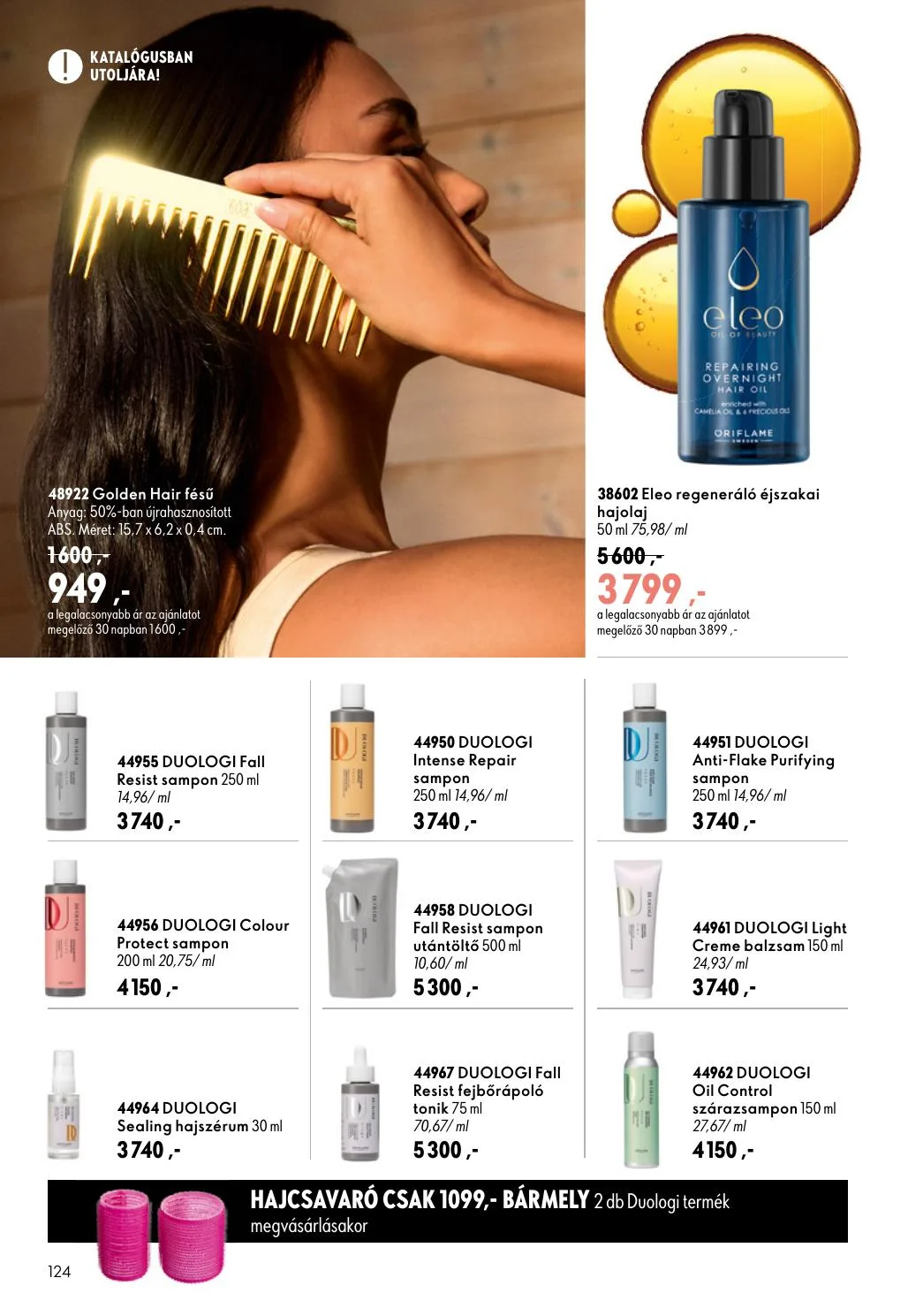 Oriflame akciós újság 08.19–09.08 – 124. oldal