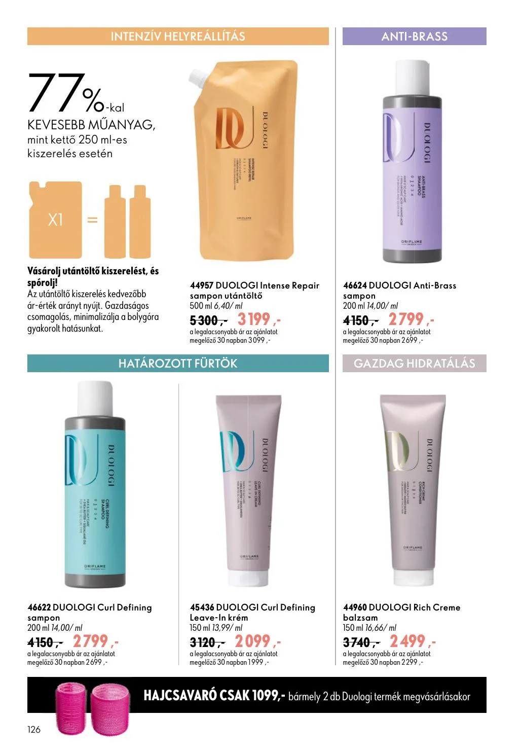 Oriflame akciós újság 08.19–09.08 – 126. oldal