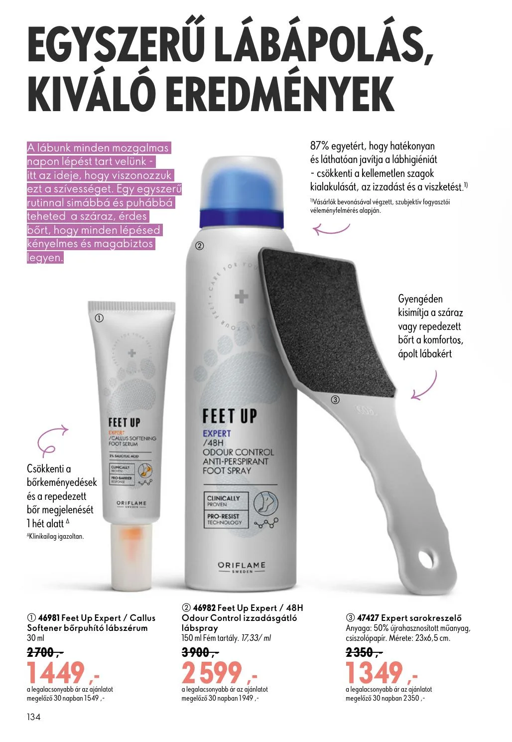 Oriflame akciós újság 08.19–09.08 – 134. oldal