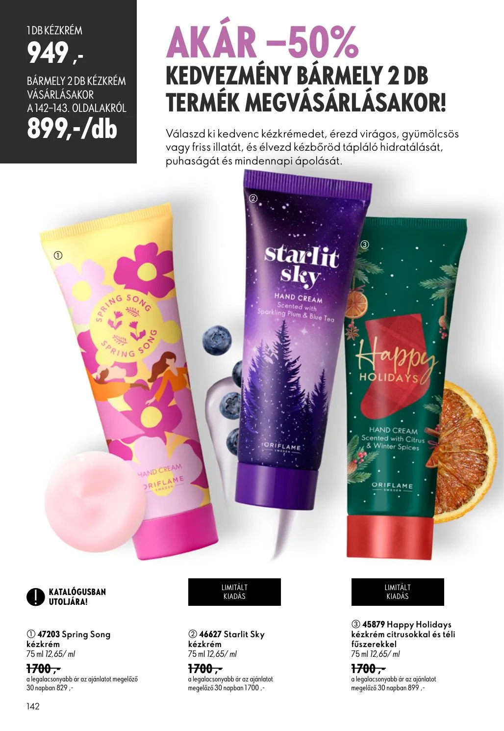 Oriflame akciós újság 08.19–09.08 – 142. oldal