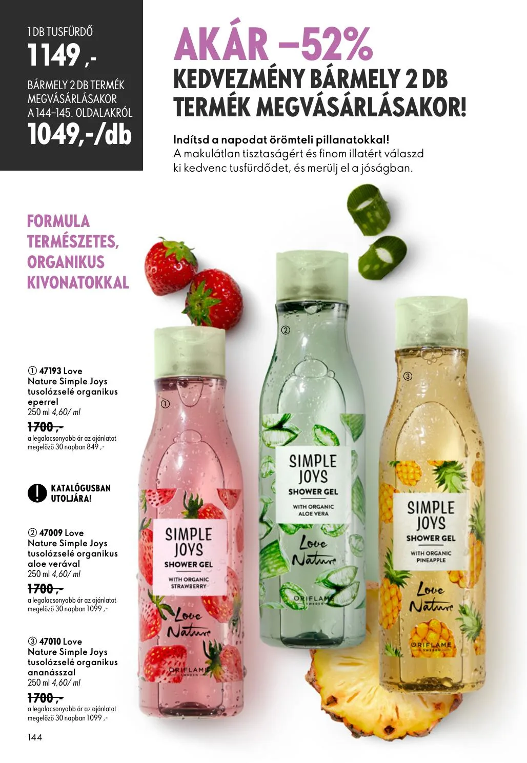 Oriflame akciós újság 08.19–09.08 – 144. oldal