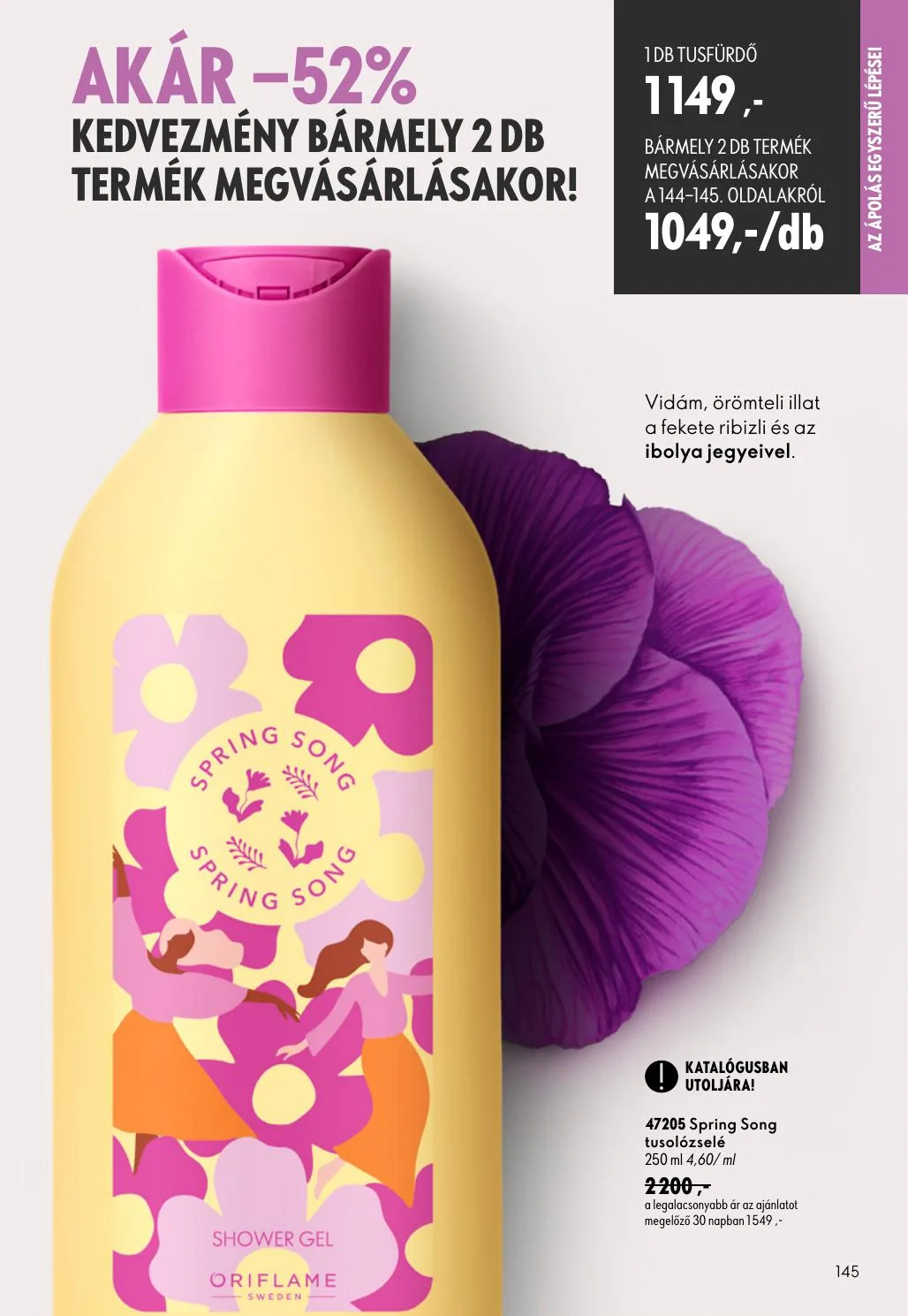 Oriflame akciós újság 08.19–09.08 – 145. oldal