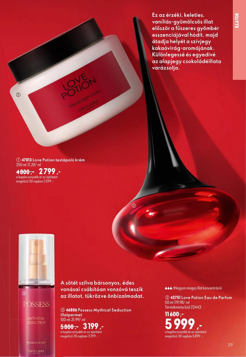 Oriflame akciós újság 08.19–09.08 – 29. oldal