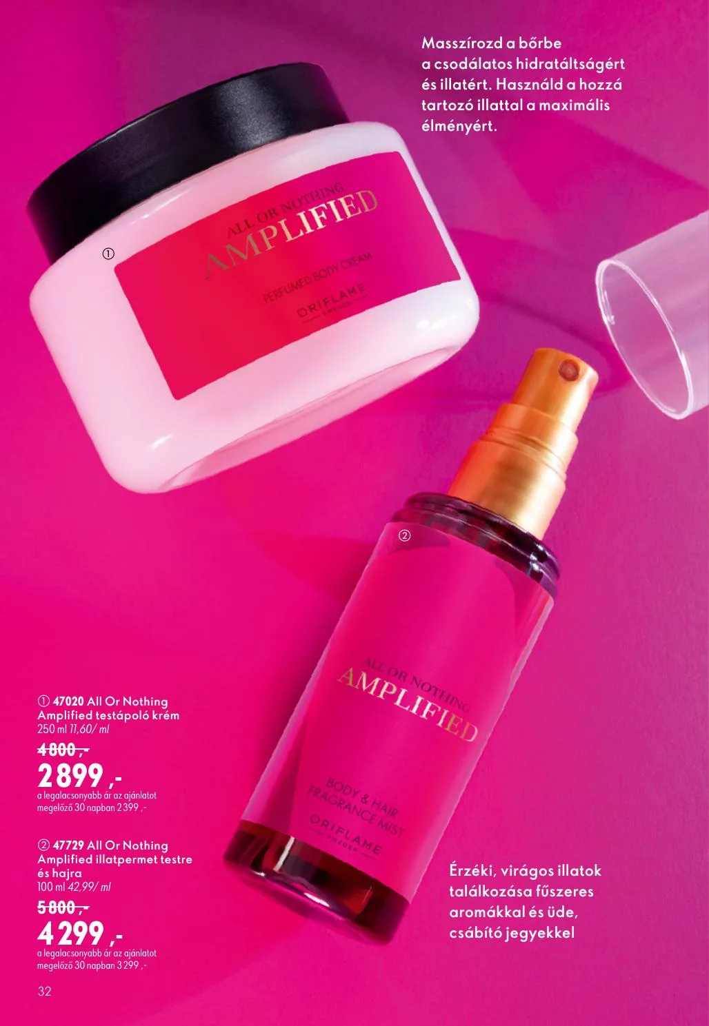 Oriflame akciós újság 08.19–09.08 – 32. oldal