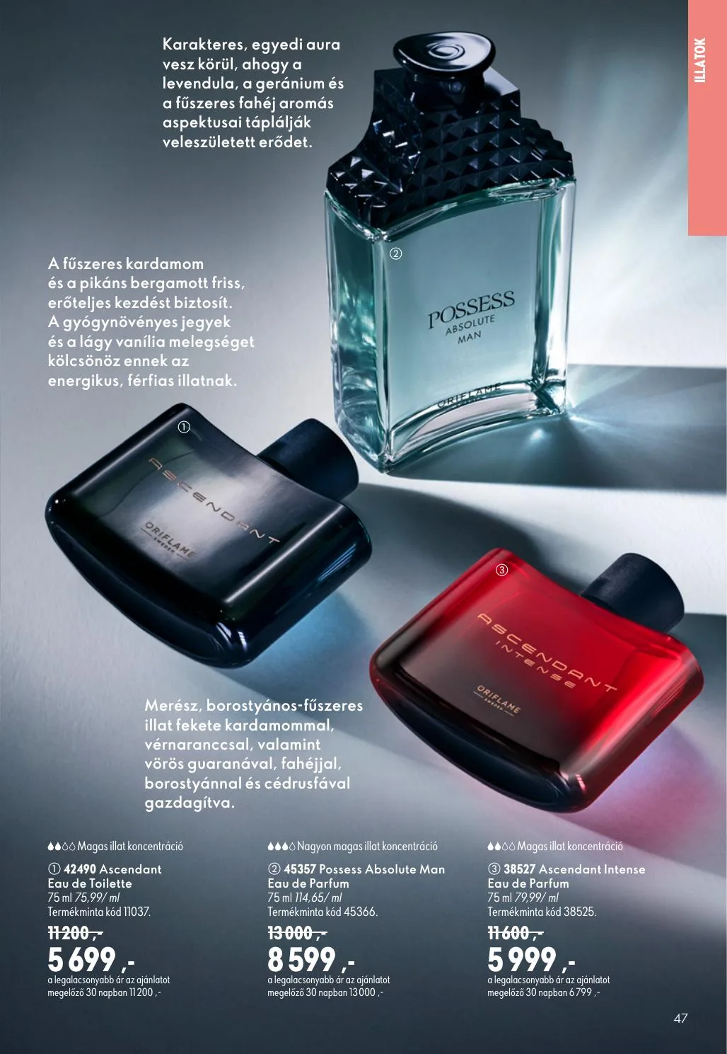 Oriflame akciós újság 08.19–09.08 – 47. oldal