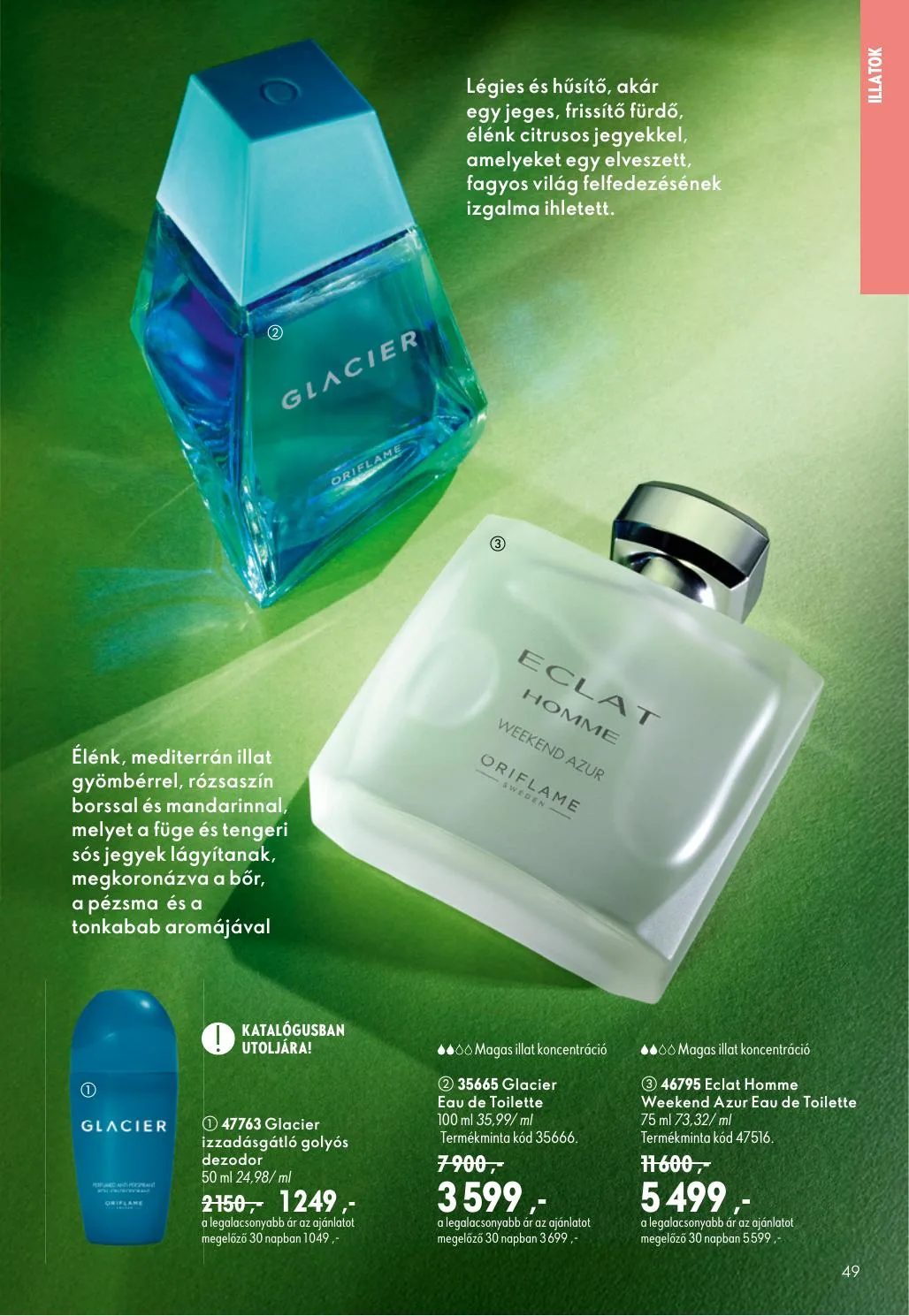 Oriflame akciós újság 08.19–09.08 – 49. oldal