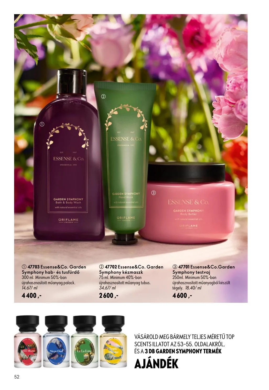 Oriflame akciós újság 08.19–09.08 – 52. oldal