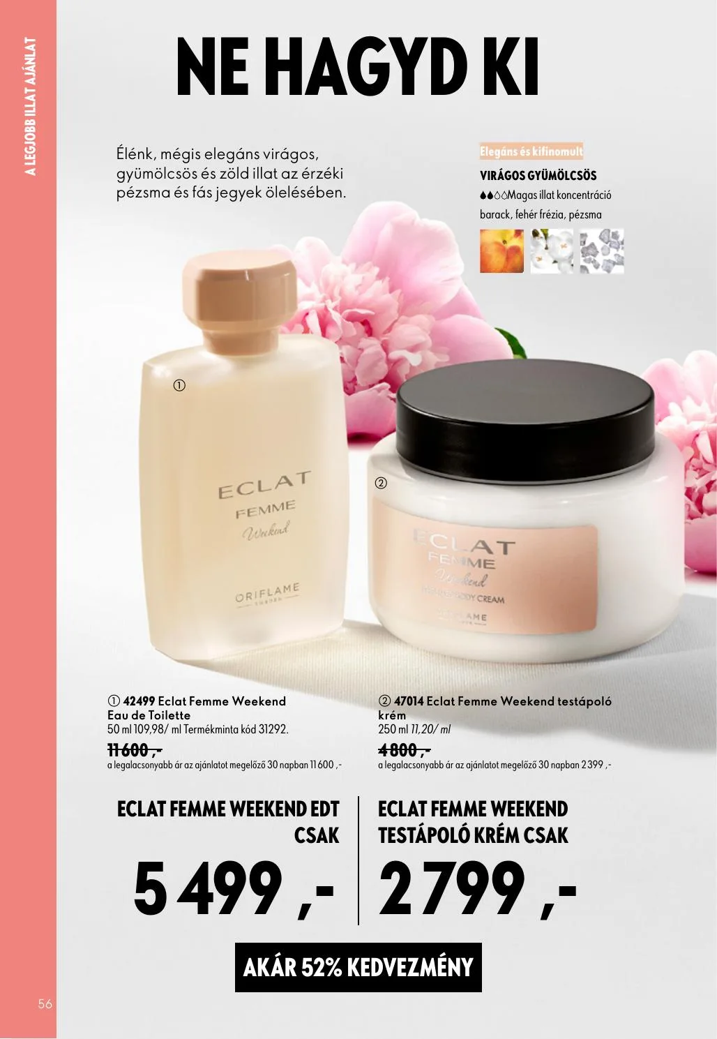 Oriflame akciós újság 08.19–09.08 – 56. oldal