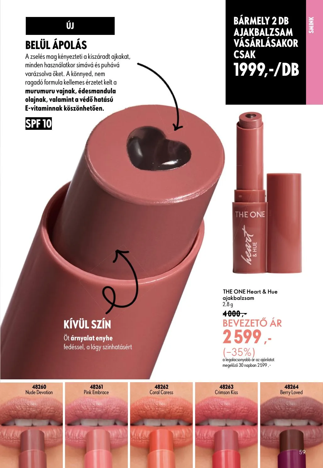 Oriflame akciós újság 08.19–09.08 – 59. oldal