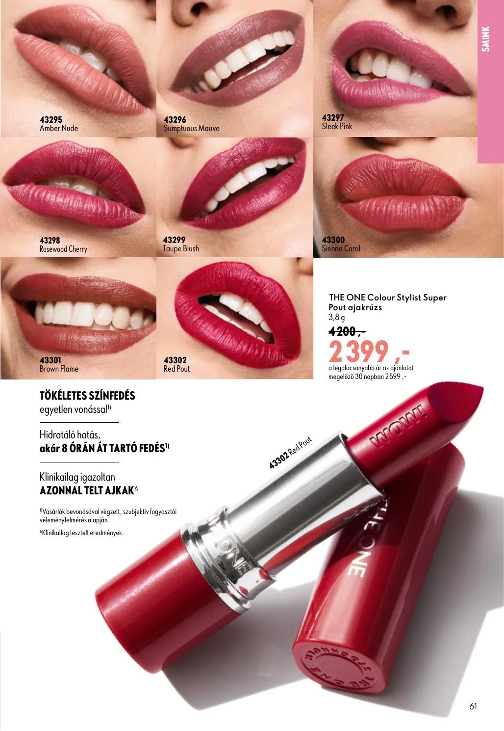 Oriflame akciós újság 08.19–09.08 – 61. oldal