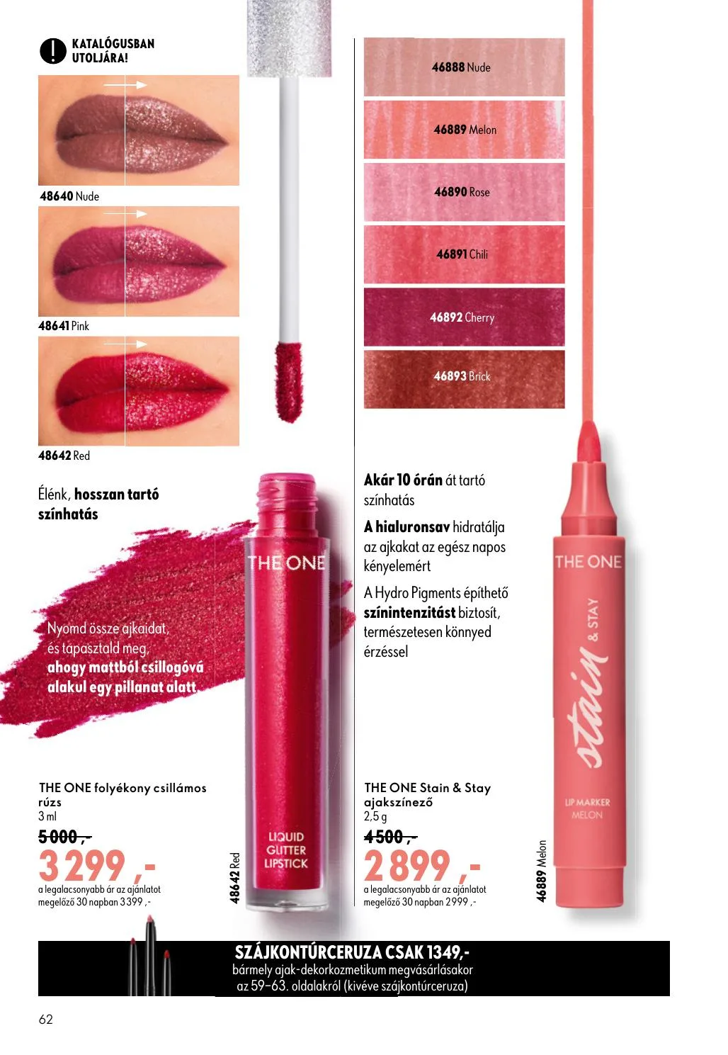 Oriflame akciós újság 08.19–09.08 – 62. oldal